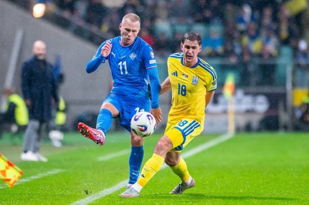 Football, World Cup Qualifier, Ukraine - Iceland