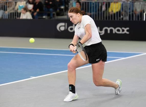 Billie Jean King Cup 2025 Play Offs, TC Ismaning, Munich, Germany, Team Germany, Ella Seidel Tennis Billie Jean King Cup 2025 ITF Billie Jean King Cup TC Ismaning Ismaning Bavaria Germany November 16, 2025 Copyright: xJuergenxHasenkopfx