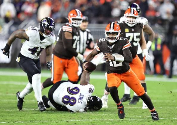 American Football, NFL, Cleveland Browns - Baltimore Ravens