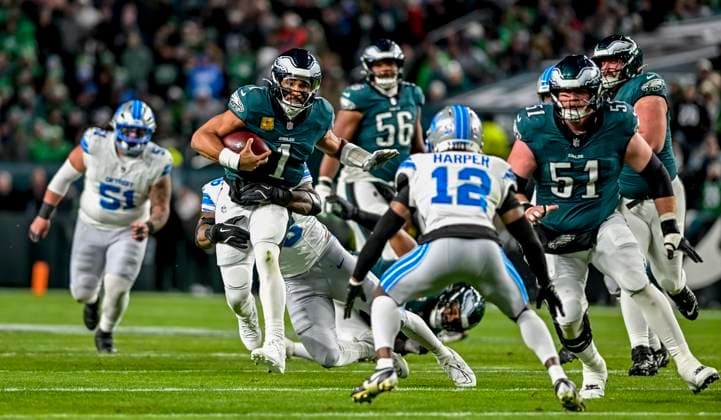 American Football, NFL, Philadelphia Eagles - Detroit Lions