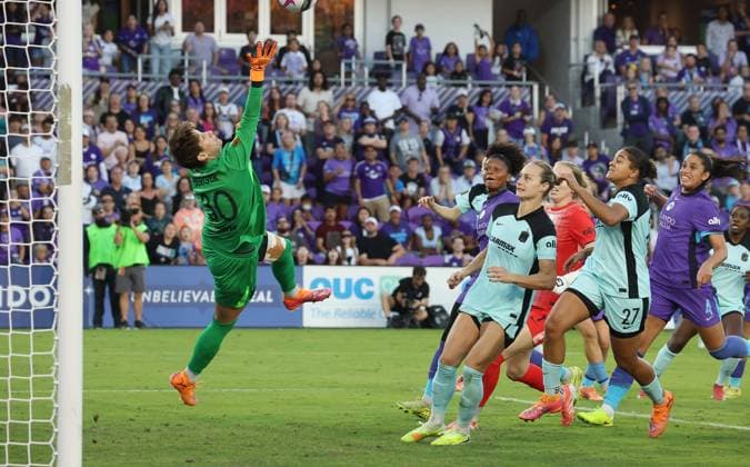 Football, NWSL, Playoffs, Orlando Pride - Gotham FC