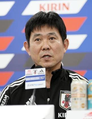 Football: Friendly between Japan and Bolivia Hajime Moriyasu, manager of Japanese men s national football team, speaks at a press conference, PK, Pressekonferenz at the National Stadium in Tokyo on Nov. 17, 2025, a day before an International Friendly, Länderspiel, Nationalmannschaft against Bolivia.  A14AA0005040523P