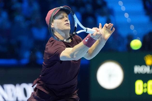 Torino 16 11 2025 - ATP, Tennis Herren Finals Image nella foto: Jannik Sinner 