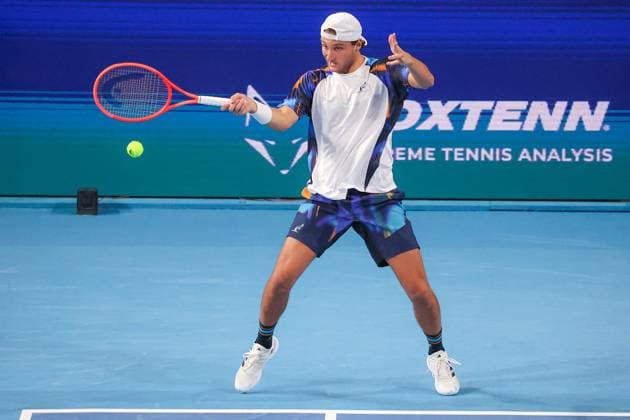 TENNIS - Internazionali di Tennis - ATP, Tennis Herren Challenger Bergamo Federico ARNABOLDI (ITA) during ATP Challenger Bergamo, International Tennis match in Bergamo, Italy, November 17 2025 Bergamo Italy  Copyright: xIPAxSport ABACAx