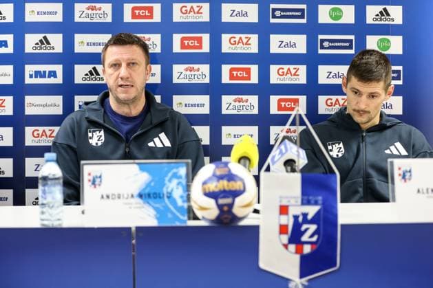 Handball, CL, HC Zagreb, Press conference