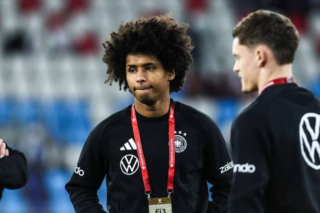 Sport, Football, UEFA European Qualifiers World Cup Qualifiers Europe Group A 9 Matchday Luxembourg Germany 14 11 2025, Stade de Luxembourg Karim Adeyemi Germany, 14 Luxembourg Stade de Luxembourg Luxembourg