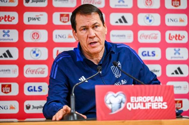Football, Belgium national team, Press conference