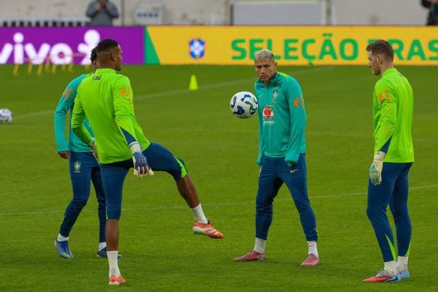 Football, Brazil national team, Training