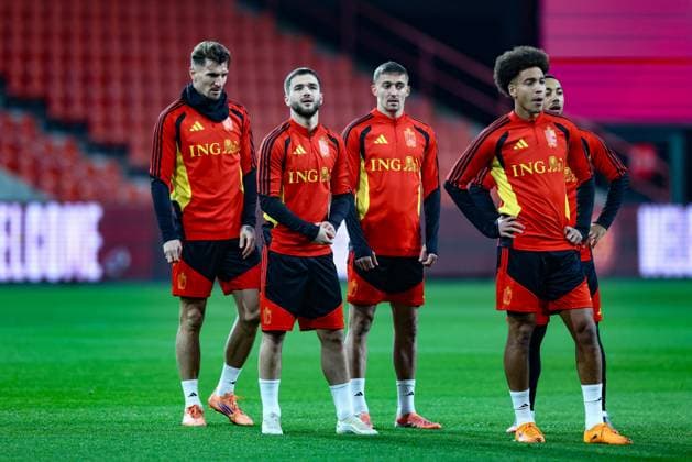 Football, Belgium national team, Training