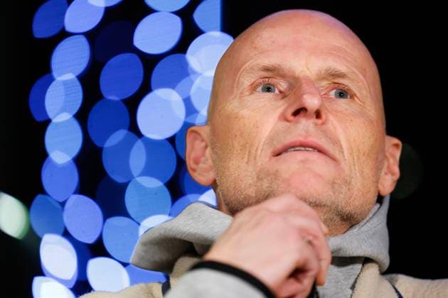 Public Celebration after Norway qualifies for the World Cup Oslo 20251117 Coach Stale Solbakken holds a press conference the hotel at Storo in Oslo The men s national team awaits a public celebration at Radhusplassen after the victory in the World Cup qualifying match in football between Norway and Italy at San Siro Photo Jonas Been Henriksen NTB Oslo Norway EDITORIAL USE ONLY RESTRICTED USE FOR BETTING COMPANIES  Copyright: xJonasxBeenxHenriksenx xNTBx