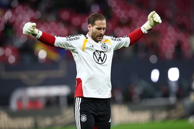 17 11 2025, xtgx, Football World Cup Qualification 2026, Germany Slovakia v l Oliver Baumann German National Football Team DFB DFL DFB REGULATIONS PROHIBIT ANY USE OF PHOTOGRAPHS as IMAGE SEQUENCES and or QUASI VIDEO Leipzig