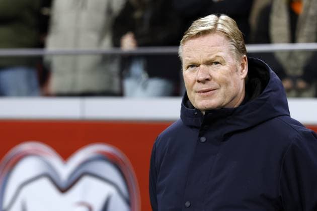 AMSTERDAM - Netherlands coach Ronald Koeman during the World Cup qualifying match between the Netherlands and Lithuania at the Johan Cruijff ArenA on November 17, 2025, in Amsterdam, Netherlands. ANP MAURICE VAN STEEN FIFA 2026 World Cup Qualifier 2025-2026 xVIxANPxSportx xxANPxIVx 542366990 originalFilename: 542366990.jpg