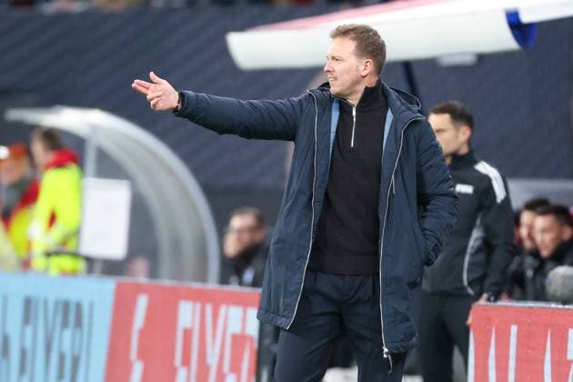 UEFA European Qualifiers World Cup Qualifiers 25 26 Germany Slovakia on 17 11 2025 at the Red Bull Arena in Leipzig Coach Julian Nagelsmann Germany MH
