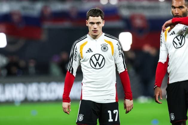 Sport, Football, UEFA European Qualifiers World Cup Qualifiers Europe Group A 10 Matchday Germany Slovakia 17 11 2025, Red Bull Arena Florian Wirtz Germany, 17 Leipzig Red Bull Arena Saxony Germany