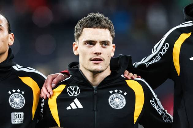 Sport, Football, UEFA European Qualifiers World Cup Qualifiers Europe Group A 10 Matchday Germany Slovakia 17 11 2025, Red Bull Arena Florian Wirtz Germany, 17 Leipzig Red Bull Arena Saxony Germany