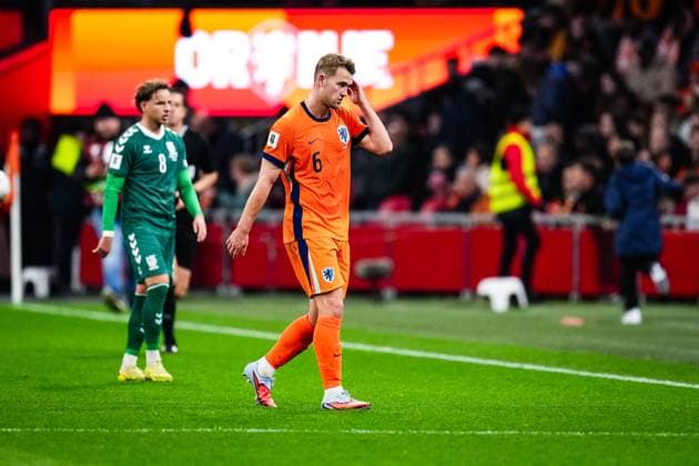 World Cup qualification: The Netherlands v Lithuania Amsterdam - Matthijs de Ligt of The Netherlands during the qualification match for the World Cup 2026. The match is set between The Netherlands and Lithuania at Johan Cruyff Arena on 17 November 2025 in Amsterdam, The Netherlands. (VK Sportphoto Yannick Verhoeven) Copyright: xYannickxVerhoevenx