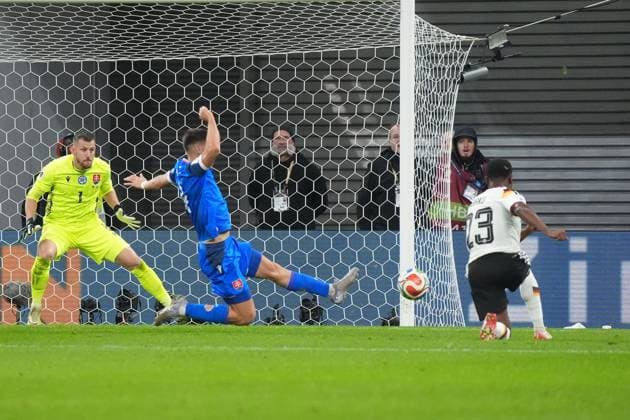 Ridle Baku Germany Germany scores the goal for 5 0 Leipzig 17 11 2025 Germany vs Slovakia, World Cup Qualification, Matchday 6
