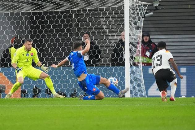 Ridle Baku Germany Germany scores the goal for 5 0 Leipzig 17 11 2025 Germany vs Slovakia, World Cup Qualification, Matchday 6