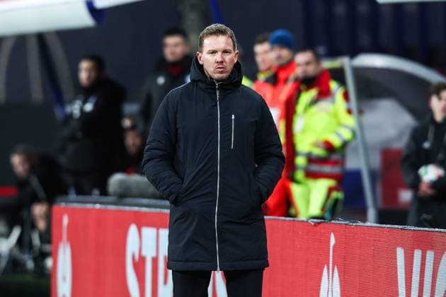 Sport, Football, UEFA European Qualifiers World Cup Qualifiers Europe Group A 10 Matchday Germany Slovakia 17 11 2025, Red Bull Arena Julian Nagelsmann Head Coach Germany Leipzig Red Bull Arena Saxony Germany