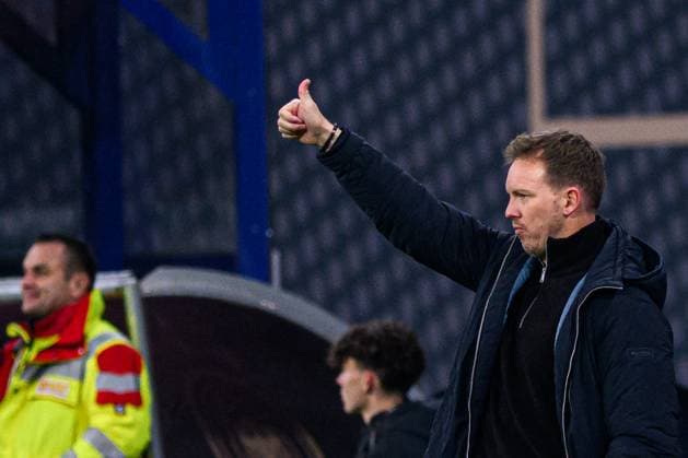 LEIPZIG, GERMANY - 17 NOVEMBER, 2025: Coach, Julian Nagelsmann - The World Cup 2026 qualifying match Germany vs Slovakia at Red Bull Arena.  Copyright: xVitaliixKliuievx