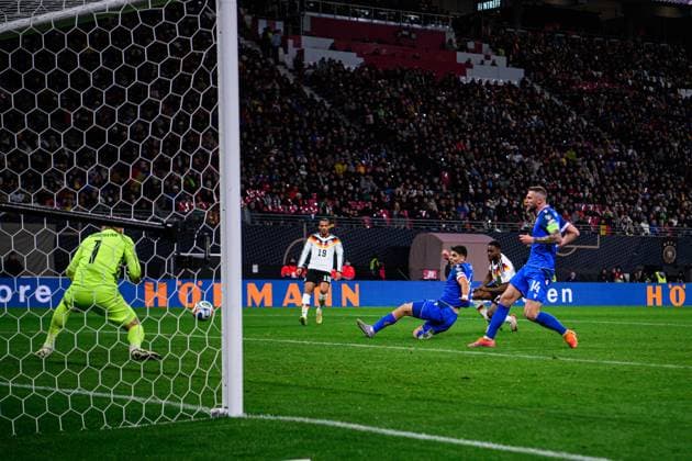 LEIPZIG, GERMANY - 17 NOVEMBER, 2025: Ridle Baku - The World Cup 2026 qualifying match Germany vs Slovakia at Red Bull Arena.  Copyright: xVitaliixKliuievx