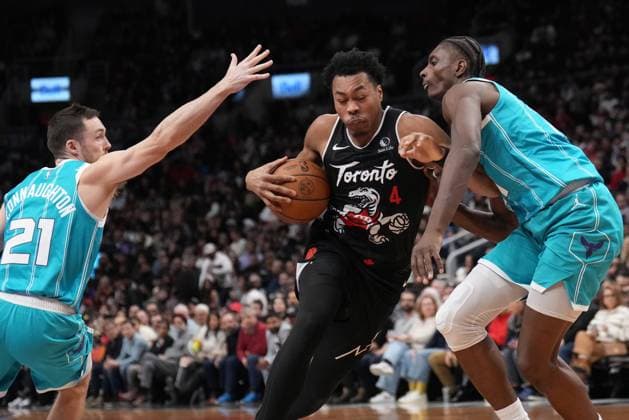 Basketball, NBA, Toronto Raptors - Charlotte Hornets