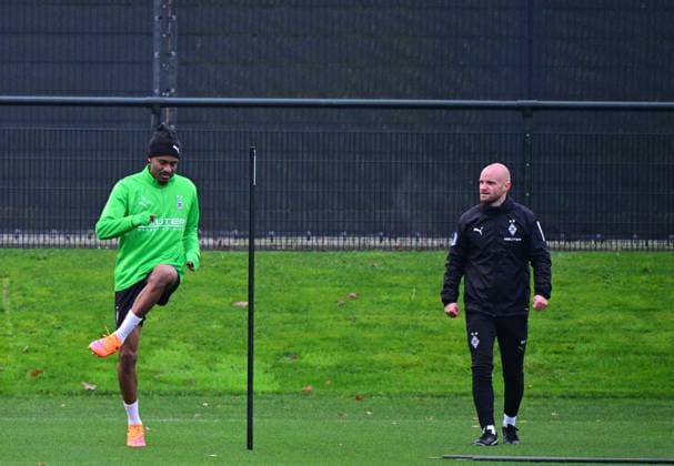 Football, 1st BL, Borussia Mönchengladbach, Training