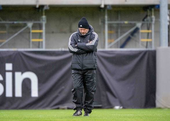 Soccer, Men, Season 2025 2026, 1 Bundesliga, 1 FC Union Berlin, Training, Coach Steffen Baumgart 1 FC Union Berlin , 18 11 2025, Copyright: xMatthiasxKochx