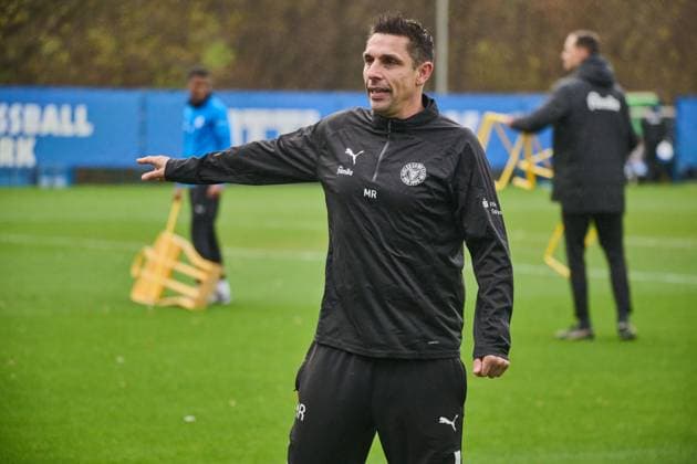 18 11 2025, Football, Men, 2 BL Bundesliga , Season 2025 2026, Training Holstein Kiel KSV Coach Marcel Rapp Kiel Holstein Stadion, Projensdorf Schleswig Holstein Germany