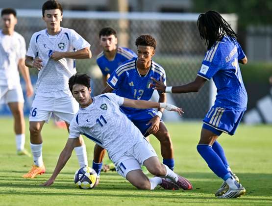 Football, U17 World Cup, Italy - Uzbekistan