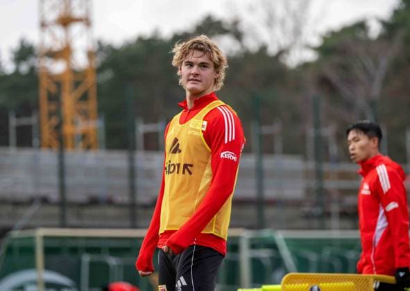 Soccer, Men, Season 2025 2026, 1 Bundesliga, 1 FC Union Berlin, Training, Tom Rothe 1 FC Union Berlin , 18 11 2025, Copyright: xMatthiasxKochx