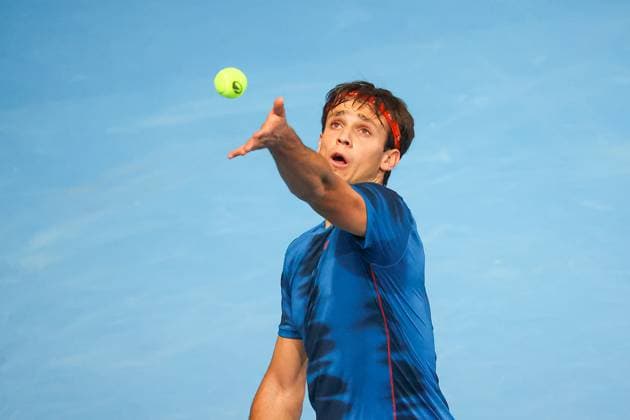 Fausto TABACCO (ITA) during ATP, Tennis Herren Challenger Bergamo, International Tennis match in Bergamo, Italy, November 18 2025  Copyright: xRobertaxCorradin IPAxSportx xipa-agency.netx xx IPA_68088974 IPA_Agency_IPA68088974