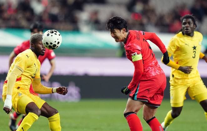 Football, Test match, South Korea - Ghana
