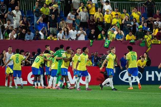 November 18, Aspire Zone, Doha Qatar- FIFA U-17 World Cup game between Brazil vs France (Photo by Samuel Ameyaw Yeboah)