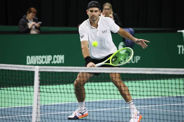 Tennis, Davis Cup Final 2025, team Italy, Simone Bolelli, Bologna, Italy, November 18, 2025. Photo Felice Calabro  Copyright: xFelicexCalabro x xipa-agency.netx xFELICExCALABRO x IPA_Agency_IPA68089285