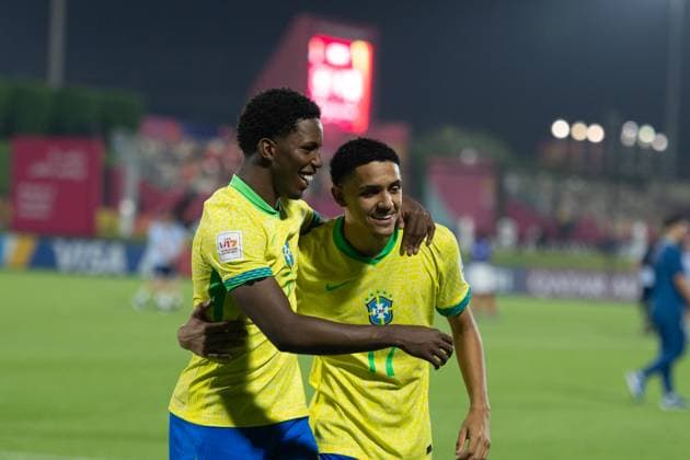 November 18, Aspire Zone, Doha Qatar- FIFA U-17 World Cup game between Brazil vs France (Photo by Samuel Ameyaw Yeboah)