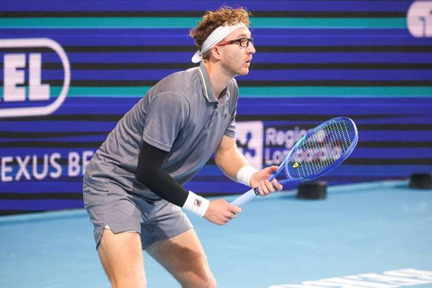 Milos KAROL (SVK) during ATP, Tennis Herren Challenger Bergamo, International Tennis match in Bergamo, Italy, November 18 2025  Copyright: xRobertaxCorradin IPAxSportx xipa-agency.netx xx IPA_68090675 IPA_Agency_IPA68090675