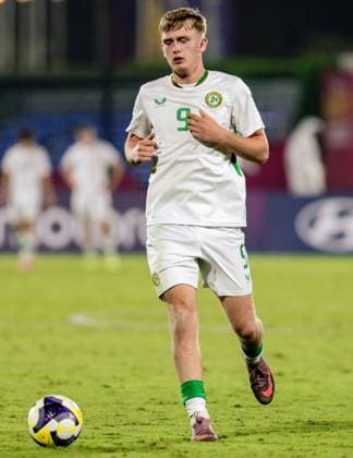 2025 FIFA Under 17 World Cup Round of 16, Aspire Zone Pitch 1, Doha, Qatar 18 11 2025 Switzerland vs Ireland Ireland s Michael Noonan in action Michael Noonan in action 18 11 2025  Copyright: x INPHOx IMG_0566