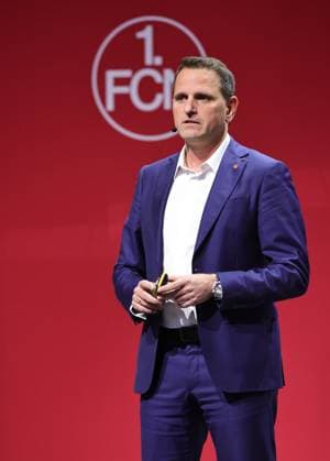 18 11 2025 Soccer Season 2025 2026 2 Soccer Bundesliga General Meeting Annual General Meeting JHV 2025 Sportfoto Zink DaMa xdaxmax Joti Chatzialexiou Board of Directors Sport 1 FC Nürnberg FCN speaks to Clubfan Clubfans FCN Fans Fans and Members