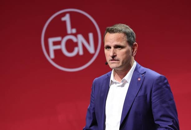 18 11 2025 Soccer Season 2025 2026 2 Soccer Bundesliga General Meeting Annual General Meeting JHV 2025 Sportfoto Zink DaMa xdaxmax Joti Chatzialexiou Board of Directors Sport 1 FC Nürnberg FCN speaks to Clubfan Clubfans FCN Fans Fans and Members