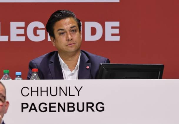18 11 2025 Football season 2025 2026 2 Football Bundesliga General Meeting Annual General Meeting JHV 2025 Sportfoto Zink DaMa xdaxmax Chhunly Pagenburg Supervisory Board member former player 1 FC Nürnberg FCN pensive