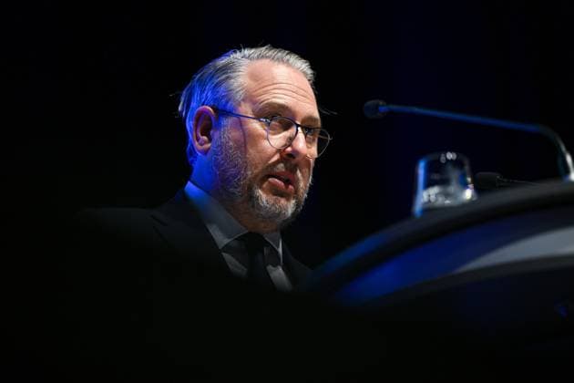 18 11 2025, Football, Bundesliga 2, General Meeting VfL Bochum, Managing Director Ilja Kaenzig VfL Bochum 1848 xRHR PHOTO TKx Copyright: RHR-FOTOx RHR-FOTO TK
