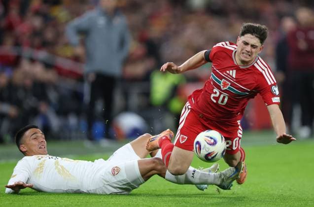 Football, World Cup Qualifier, Wales - North Macedonia