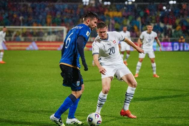 Football, World Cup qualifier, Kosovo - Switzerland