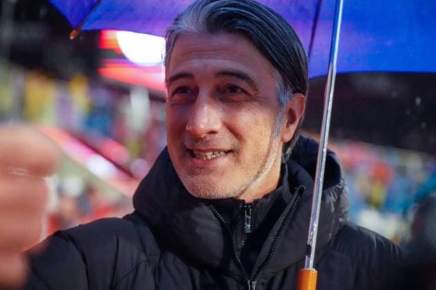 Soccer World Cup Qualification 2025 26, 10 Matchday Kosovo vs Switzerland Fadil Vokrri Stadium Pristina Murat Yakin Coach, Switzerland Pristina Kosovo Copyright: xJOERANxSTEINSIEKx