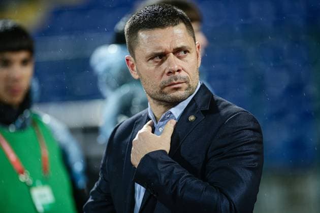 Bulgaria s head coach Alexander Dimitrov during the FIFA World Cup, WM, Weltmeisterschaft, Fussball qualifiers game between Bulgaria and Georgia - Vasil Levski stadium in Sofia, Bulgaria on November 18, 2025  Copyright: xIvanxSxIvanov IPAxSportx xipa-agency.netx xx IPA_68098808 IPA_Agency_IPA68098808
