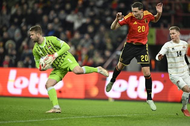 Belgium v Liechtenstein - FIFA World Cup, WM, Weltmeisterschaft, Fussball 2026 UEFA Qualifiers LIEGE, BELGIUM - NOVEMBER 18 : Vanaken Hans midfielder of Belgium in action during the FIFA World Cup 2026 UEFA European Qualifiers group J qualifying round matchday 10 between Belgium and Liechtenstein on November 18, 2025 in Liege, Belgium, 18 11 2025 Liege Belgium  Copyright: xNicoxVereeckenx