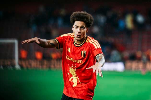 FIFA World Cup UEFA Qualifiers Belgium Liechtenstein 18 11 2025 Axel Witsel Belgium, 6 after the match FIFA World Cup UEFA Qualifiers Belgium Liechtenstein Liège, Maurice Dufrasne Stadium, 18 11 2025 Copyright: xBEAUTIFULxSPORTS Freisenx