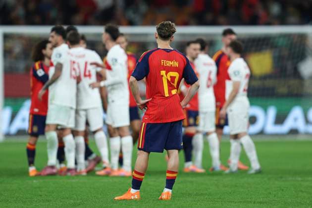 ESP: Spain - Turkey. La Liga EA Sports. Date 6 Pablo Fornals of Spain during the World Cup 2026 Qualifying match between Spain and Turkey played at La Cartuja Stadium on November 18, 2025 in Sevilla, Spain. kpng Copyright: xAntonioxPozox xPRESSINx AP_251118_SPA_TUR_044
