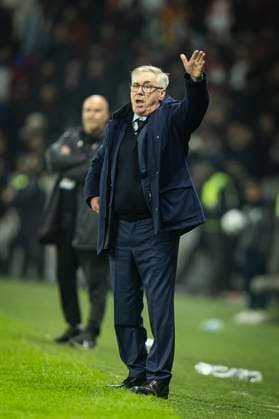 FOOTBALL: International Friendly, Länderspiel, Nationalmannschaft match between Brazil and Tunez at Stade Pierre-Mauroy on November 18, 2025 in Lille, France. Carlo Ancelotti (ITA) manager Brasil head coach  Copyright: xelyxandroxcegarrax